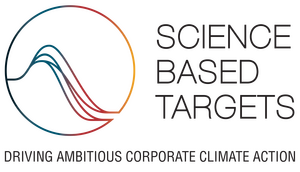 The logo von Science Based Targets